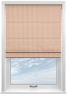 The British Stripe Co. Catherine, Polzeath No.3 - Twist&Fit Roman Blind